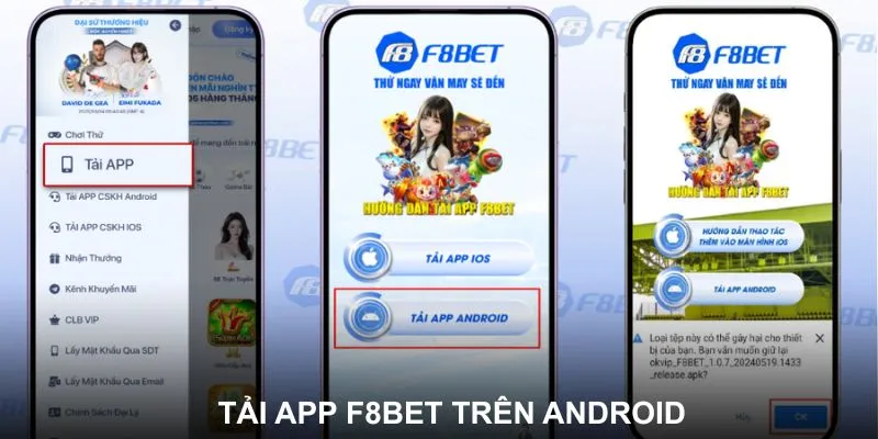 Các Thao Tác Download App F8BET